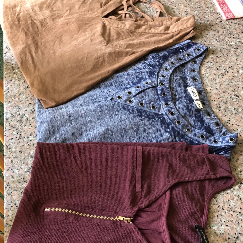 3 tank tops